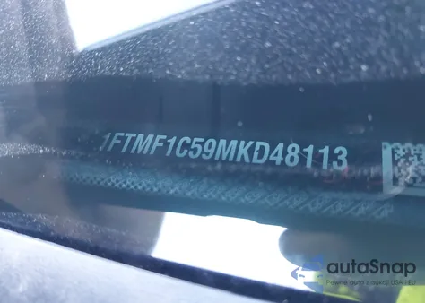 2021 Ford F-150 Xl из США, поврежденный, VIN 1FTMF1C59MKD48113